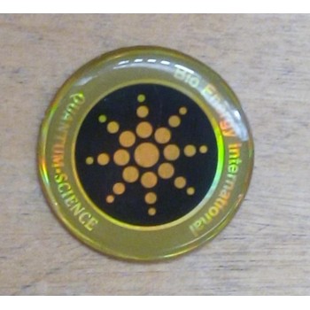 Elektromagnet kiirguse vastane, akut säästev, kleebis mobiiltelefonile 28mm